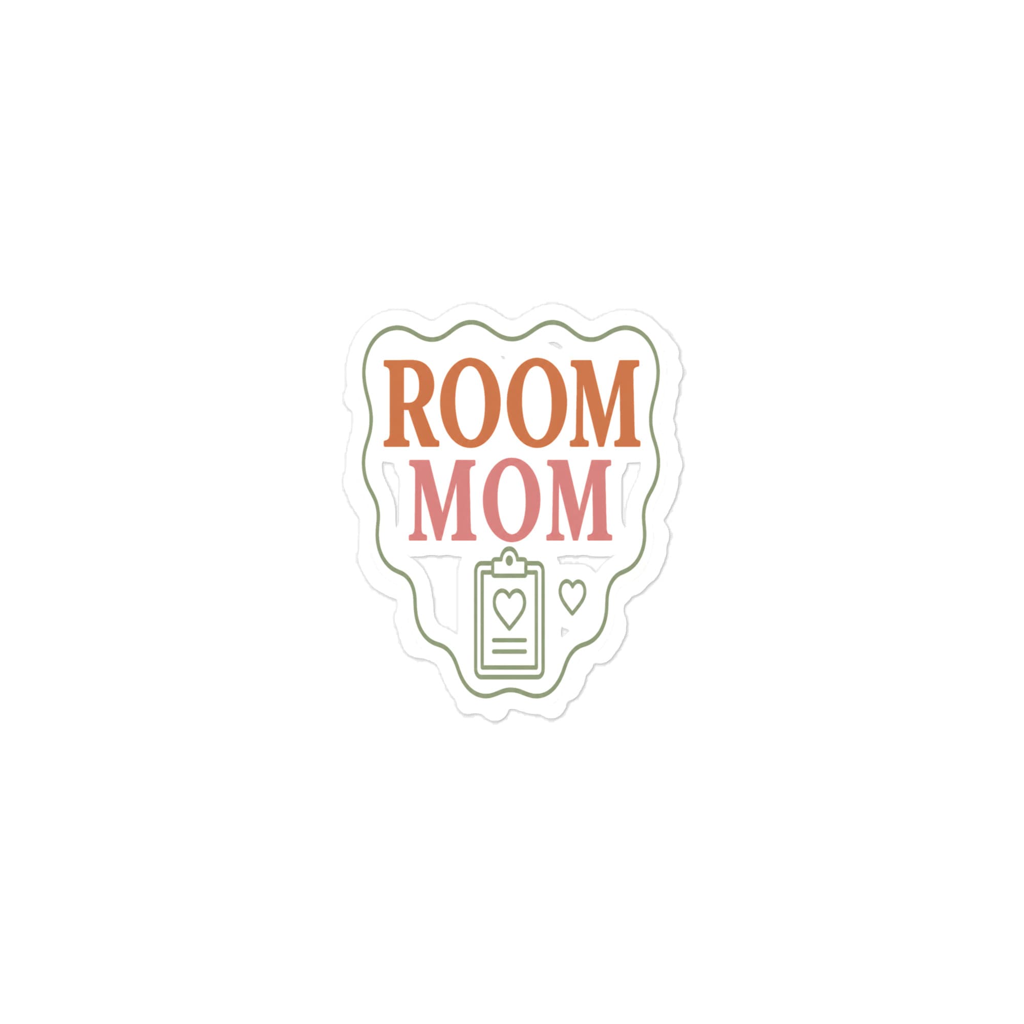 Vintage room mom sticker