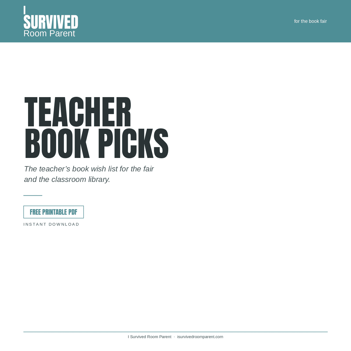 Teacher Book Picks